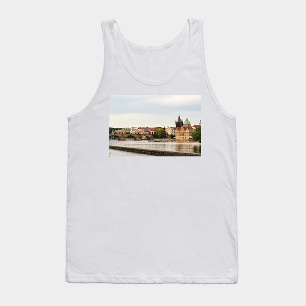 Vltava River - Prague, Czech Republic Tank Top by josefpittner